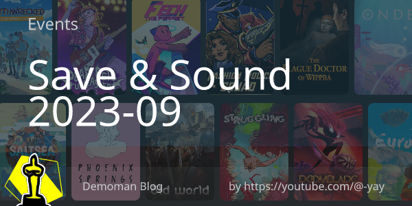 Events - Save & Sound 2023-09