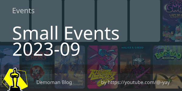 Events - Small Events 2023-09
