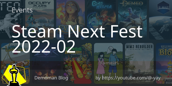 Events - Steam Next Fest 2022-02