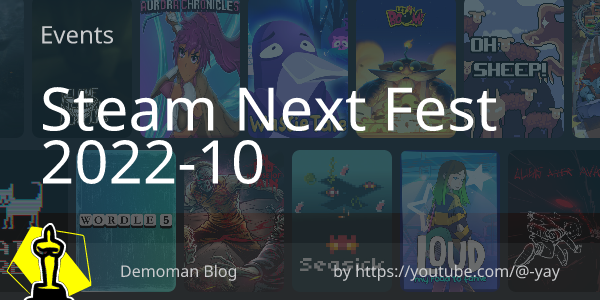 Events - Steam Next Fest 2022-10