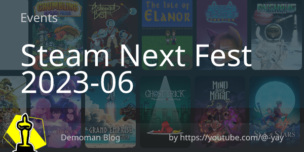 Events - Steam Next Fest 2023-06