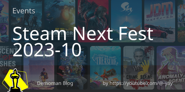 Events - Steam Next Fest 2023-10